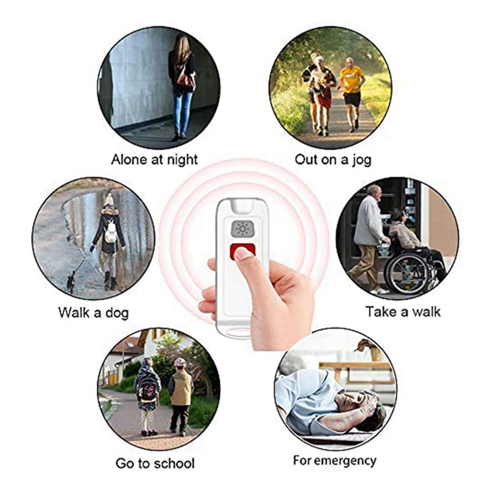Alarma personal FULL-2X, alarm - Personal Alarm Keychain reseña y precio
