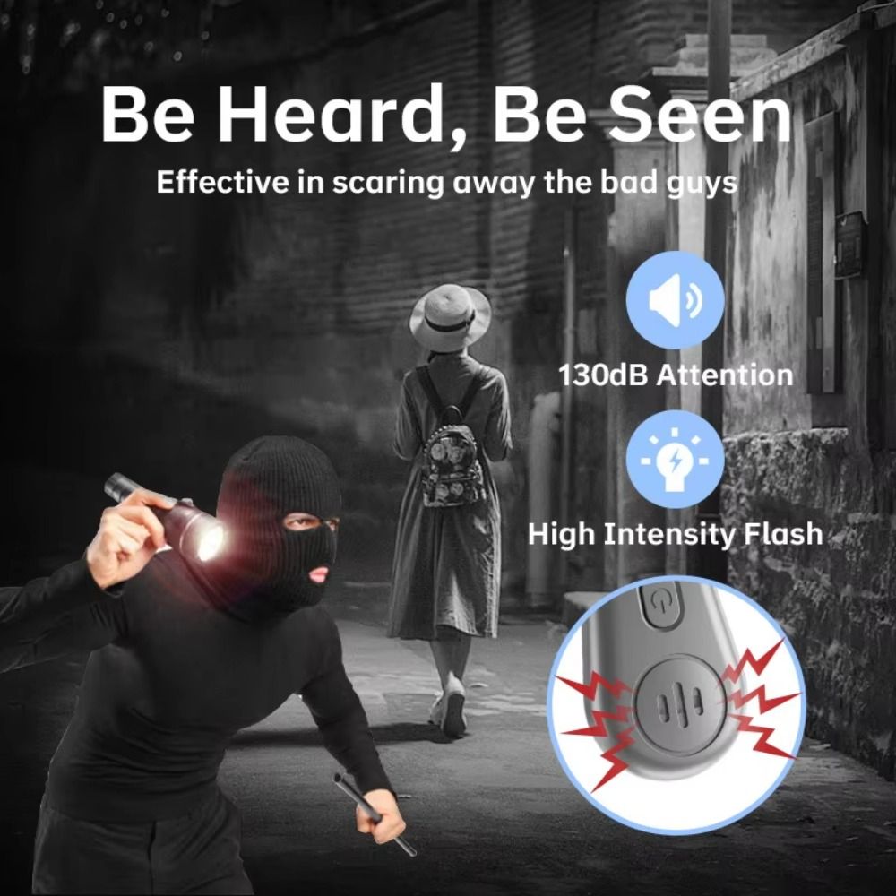 Alarma de seguridad personal p - Personal Alarm Keychain reseña y precio